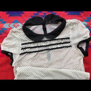 Cute Zara Blouse vintage style size M